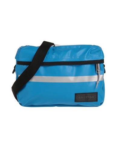 Shop Eastpak Man Cross-body Bag Azure Size - Polyester In Blue