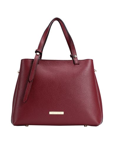 Tuscany Leather Woman Handbag Burgundy Size - Soft Leather In Red