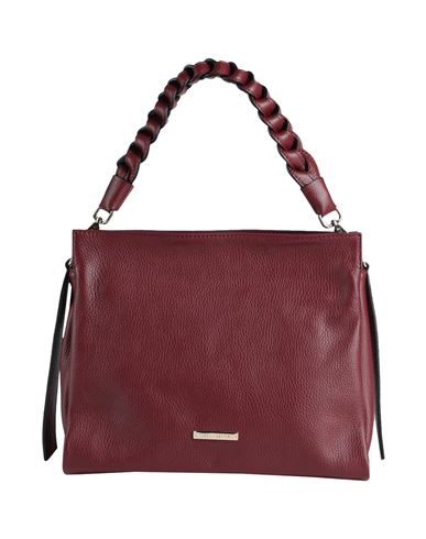 Tuscany Leather Woman Handbag Burgundy Size - Soft Leather In Red