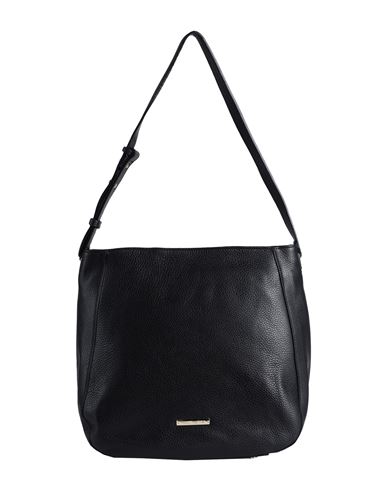 Tuscany Leather Woman Shoulder Bag Black Size - Soft Leather