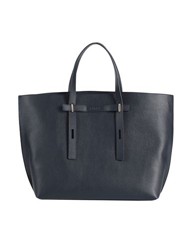 Furla Giove M Tote Woman Handbag Midnight Blue Size - Leather
