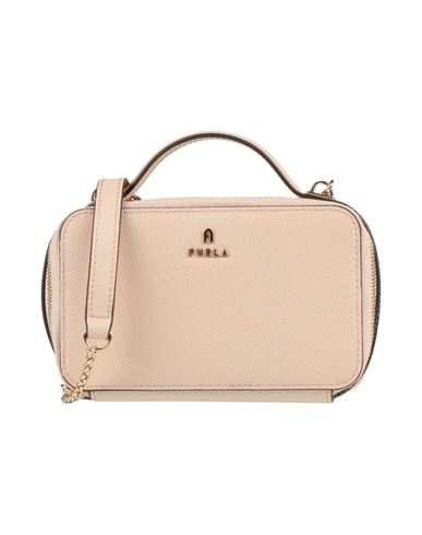 Furla Woman Handbag Blush Size - Soft Leather In Neutral