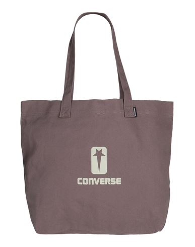 Converse X Drkshdw Logo Cotton Tote Bag In Beige