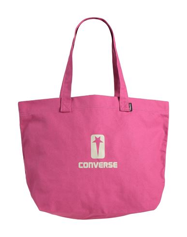 Converse X Drkshdw Woman Shoulder Bag Magenta Size - Cotton In Pink