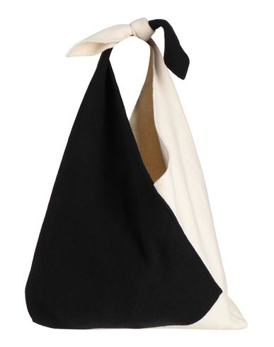 Shop Gabriela Hearst Woman Handbag Black Size - Textile Fibers