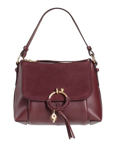 See By Chloé Woman Handbag Burgundy Size - Soft Leather In Red