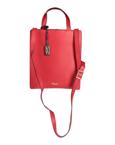 Shop Pineider Woman Handbag Red Size - Soft Leather