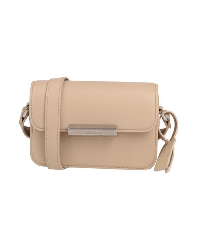 Off-white Woman Cross-body Bag Beige Size - Soft Leather In Brown