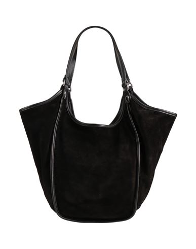 Laura Di Maggio Woman Shoulder Bag Black Size - Soft Leather