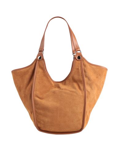 Laura Di Maggio Woman Shoulder Bag Tan Size - Soft Leather In Brown