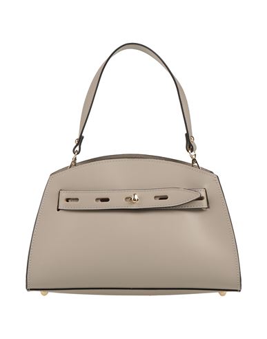 Shop Laura Di Maggio Woman Handbag Dove Grey Size - Soft Leather