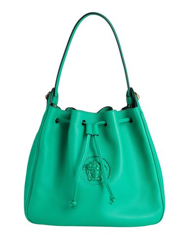 Versace Woman Handbag Green Size - Calfskin