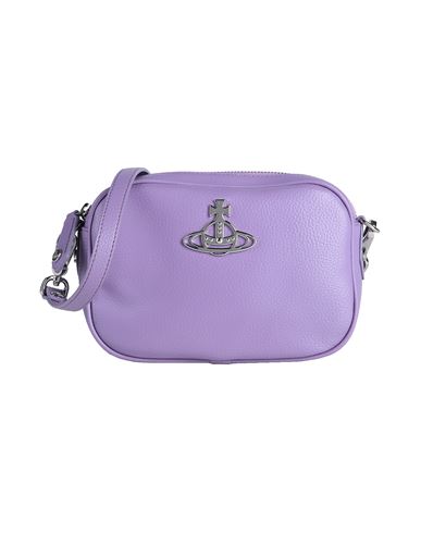 Vivienne Westwood Woman Cross-body Bag Purple Size - Recycled Polyurethane, Polyurethane