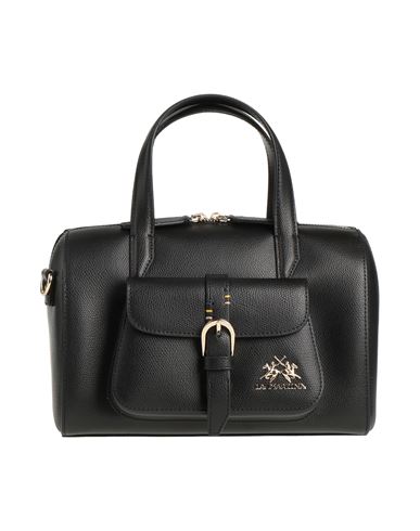 La Martina Woman Handbag Black Size - Bovine Leather
