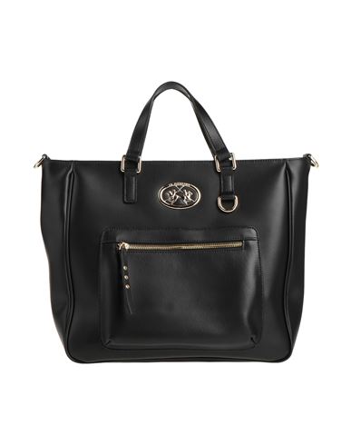 La Martina Woman Handbag Black Size - Lambskin