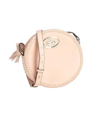 Shop La Martina Woman Cross-body Bag Blush Size - Calfskin In Pink
