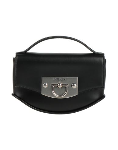Shop Durazzi Woman Handbag Black Size - Soft Leather