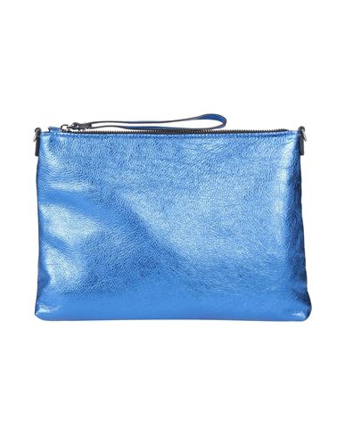 Gianni Chiarini Woman Handbag Blue Size - Soft Leather