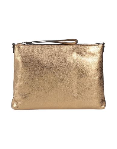 Gianni Chiarini Woman Handbag Gold Size - Soft Leather