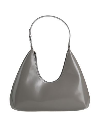 Shop By Far Woman Shoulder Bag Grey Size - Bovine Leather