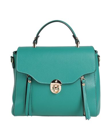 Baldinini Woman Handbag Emerald Green Size - Soft Leather