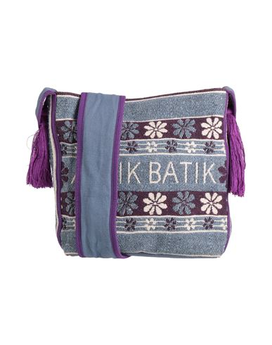 Shop Antik Batik Woman Cross-body Bag Slate Blue Size - Cotton