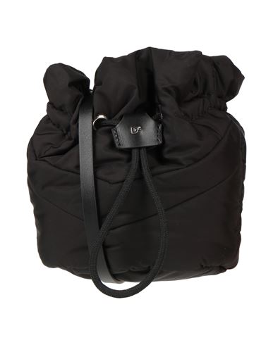 Shop Dsquared2 Woman Cross-body Bag Black Size - Textile Fibers