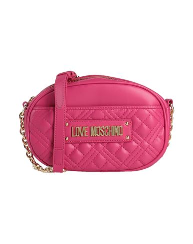 Love Moschino Woman Cross-body Bag Fuchsia Size - Textile Fibers In Pink