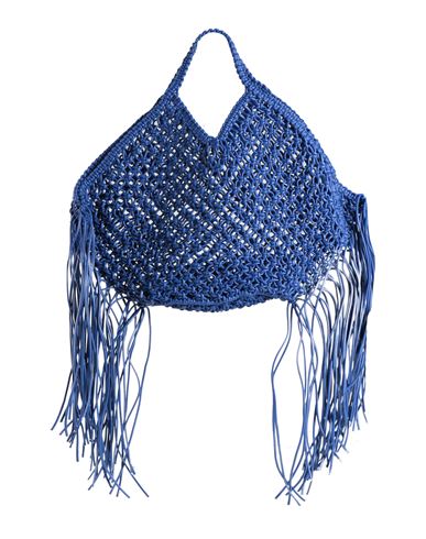 Yuzefi Woman Handbag Blue Size - Soft Leather