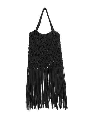 Sminfinity Woman Shoulder Bag Black Size - Cotton, Nylon