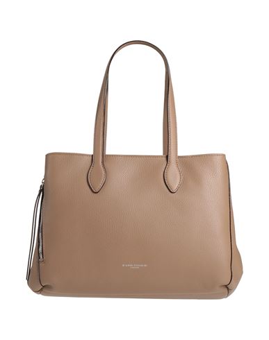 Gianni Chiarini Woman Handbag Khaki Size - Soft Leather In Beige