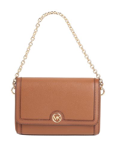 Michael Michael Kors Woman Handbag Brown Size - Bovine Leather