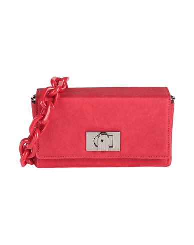 Furla Bloombag Mini Shoulder B Woman Shoulder Bag Red Size - Cellulose, Latex, Water