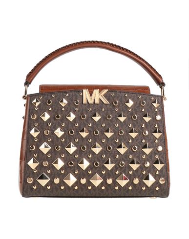 Michael Michael Kors Woman Handbag Dark Brown Size - Soft Leather