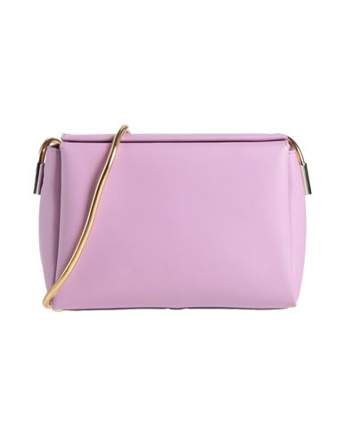 Marni Woman Cross-body Bag Lilac Size - Leather In Purple