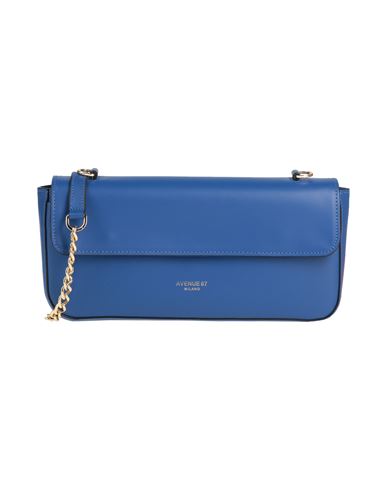 Avenue 67 Woman Cross-body Bag Bright Blue Size - Soft Leather