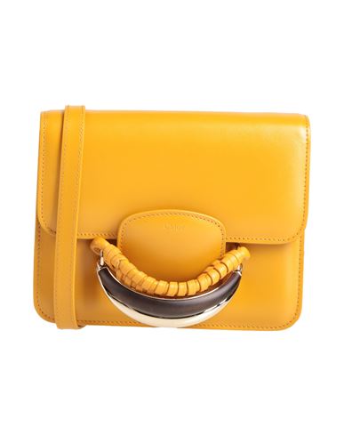 Chloé Woman Cross-body Bag Marigold Size - Soft Leather In Yellow
