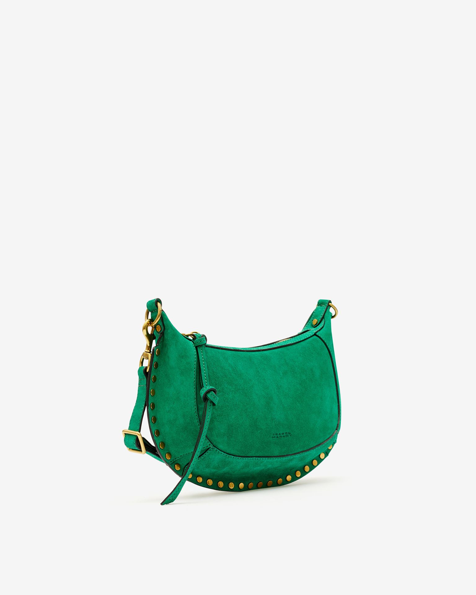 Isabel Marant Oskan Moon Bag In Green