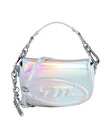 Steve Madden Woman Handbag Silver Size - Thermoplastic Polyurethane In Transparent