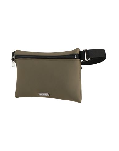 Save My Bag Woman Belt Bag Military Green Size - Peek (polyether - Ether - Ketone), Polyester, Elast