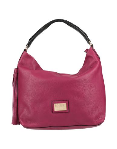 Pompei Donatella Woman Handbag Magenta Size - Calfskin In Magenta