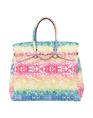 Shop Save My Bag Woman Handbag White Size - Peek (polyether - Ether - Ketone), Polyester, Elastane