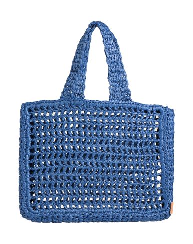 Chica Woman Handbag Blue Size - Straw