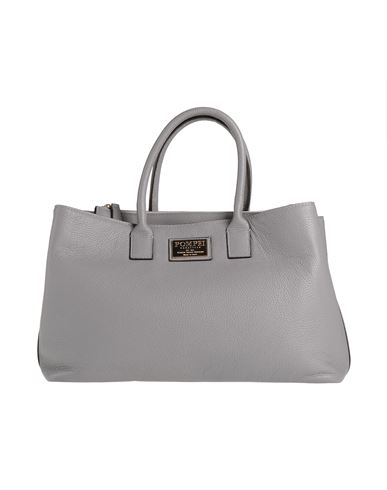 Pompei Donatella Woman Handbag Grey Size - Calfskin