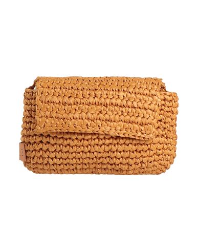Chica Woman Handbag Tan Size - Textile Fibers In Brown