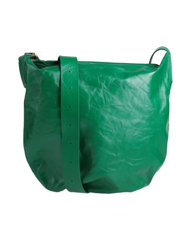 Jil Sander Woman Cross-body Bag Green Size - Soft Leather