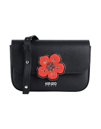 Shop Kenzo Woman Cross-body Bag Black Size - Bovine Leather