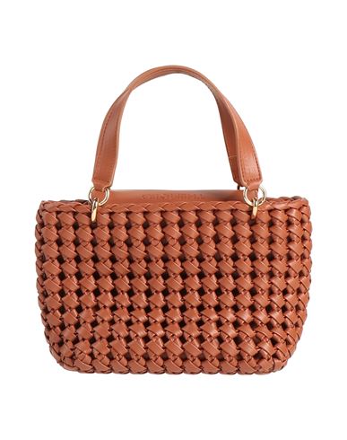 Themoirè Woman Handbag Brown Size - Polyurethane, Pet (polyethylene Terephthalate) In Brown