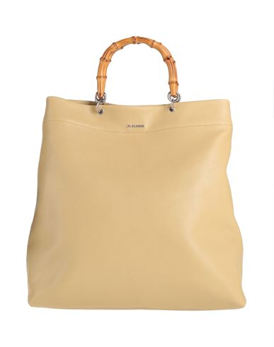 Jil Sander Woman Handbag Beige Size - Calfskin