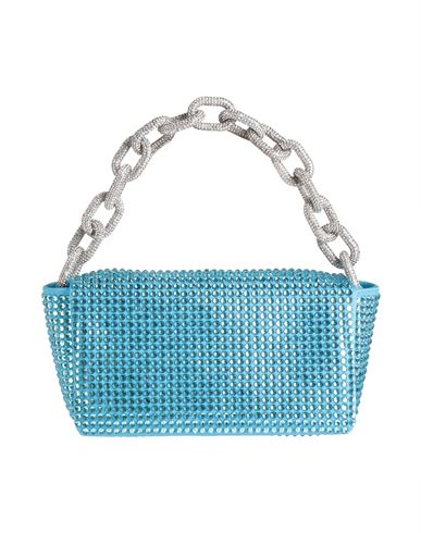 Gedebe Woman Handbag Azure Size - Textile Fibers In Blue
